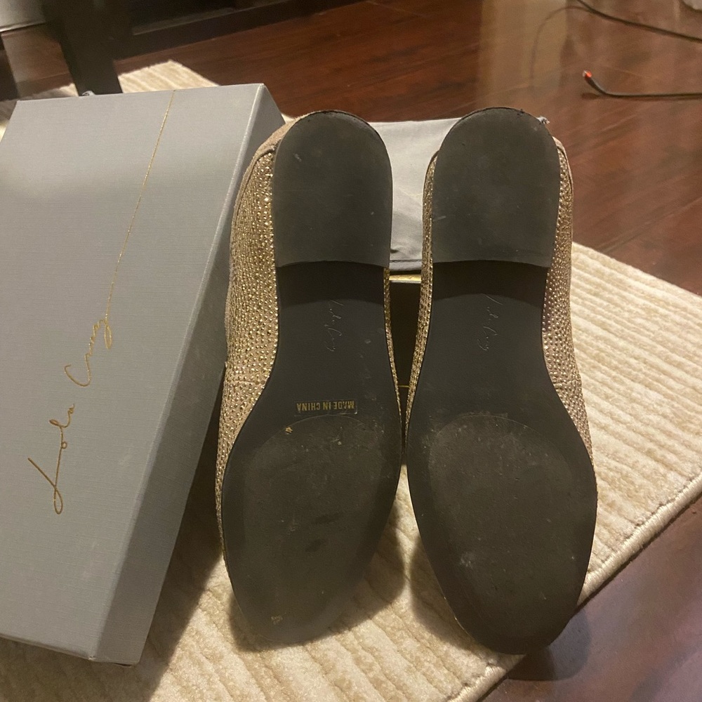 Lola Cruz Eyes On You rhinestone loafers - size 6 - Picture 5 of 11